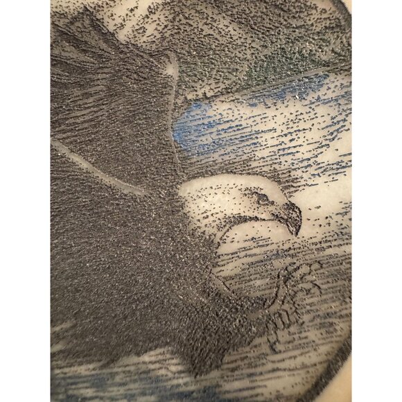 🦅✨ 1997 Vintage Handcrafted Eagle Art Stone – Authentic Tennessee Handcraft ✨🦅 - Picture 3 of 8